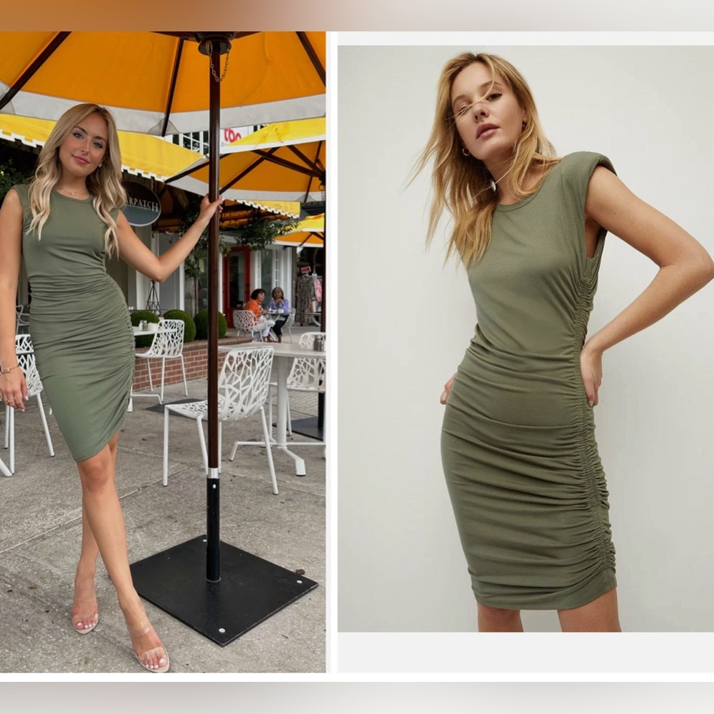 Veronica Beard Dress in color Bright Army size XS Brand New